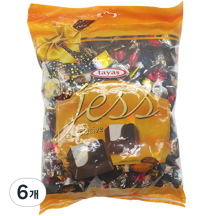 타야스 재스 초콜릿, 1kg, 6세트