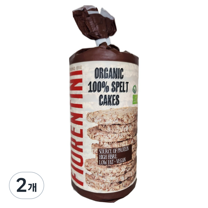 피오렌티니 유기농 스펠트 파로 케이크, 120g, 2개