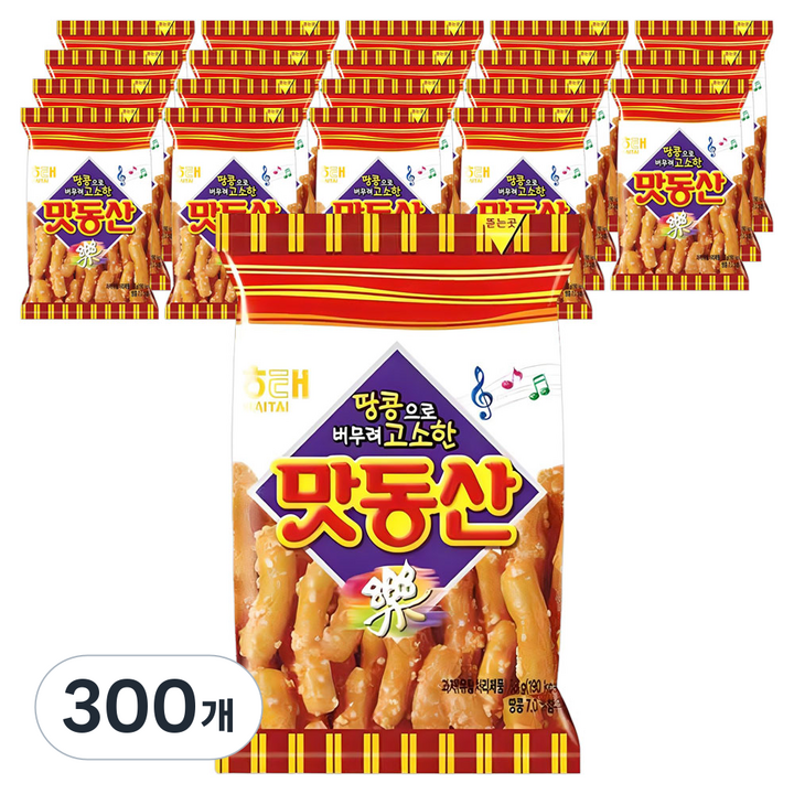 해태제과 맛동산, 38g, 300개