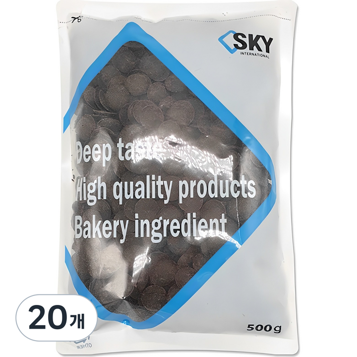 이르카 키론카오 다크 코팅초콜릿, 20개, 500g
