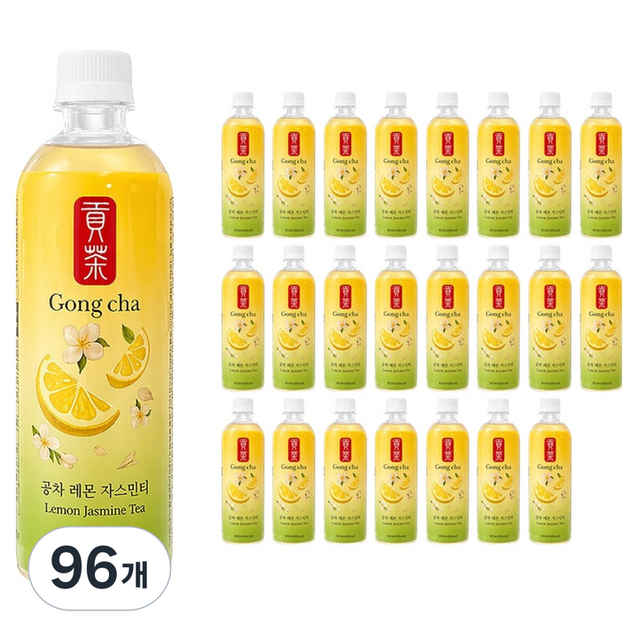 공차 레몬 자스민티, 96개, 500ml