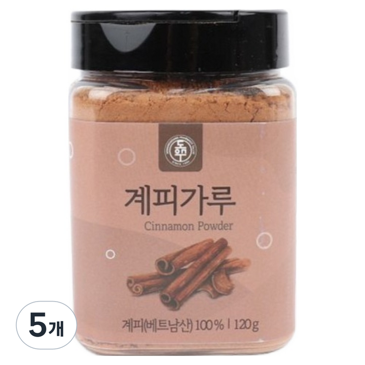 계피가루, 120g, 5개