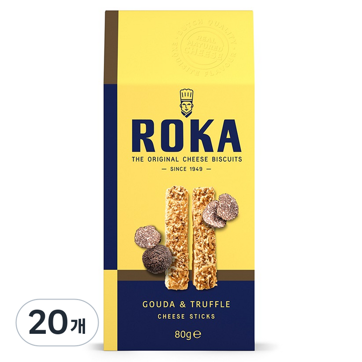 로카 고다 치즈 스틱 트러플, 80g, 20개