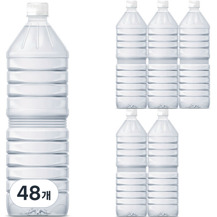 지리산 물하나 ECO 생수, 2L, 48개