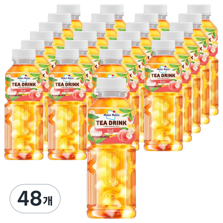 모구모구 티드링크 피치맛, 48개, 450ml