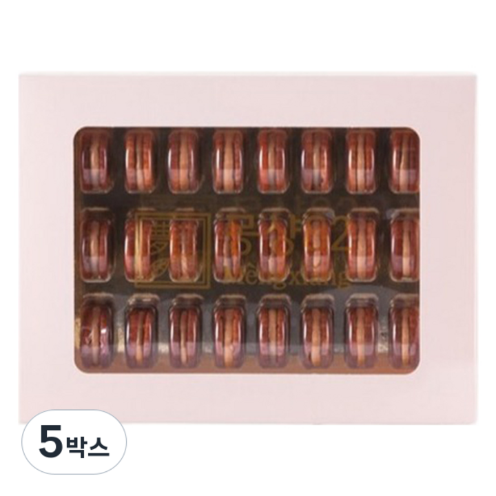 몽샹82 코인 커피 누가크래커 24p + 쇼핑백, 144g, 5박스