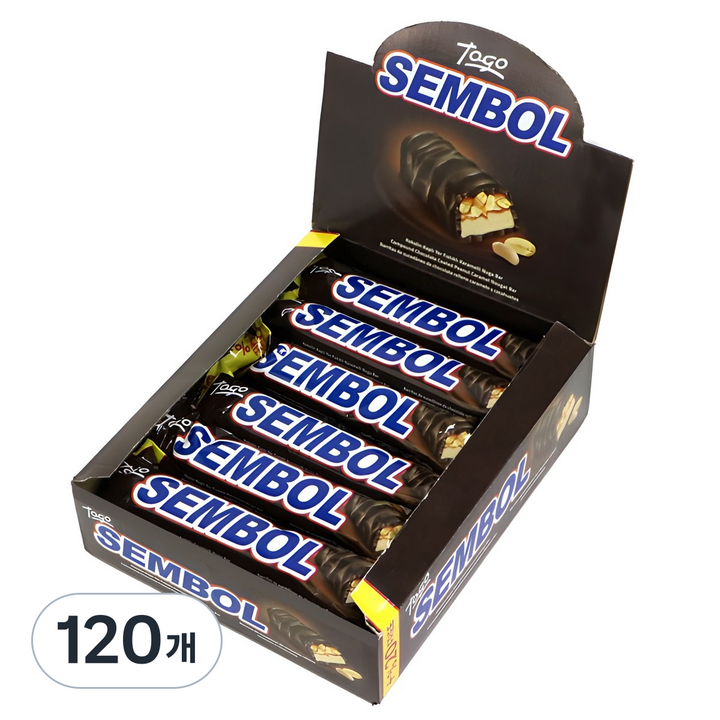 베요글루시콜라타 셈볼 누가 초코바, 50g, 120개