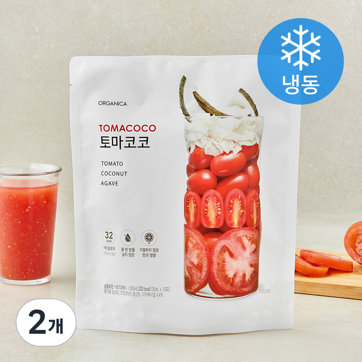 올가니카 토마코코 10개입 (냉동), 2개, 1L