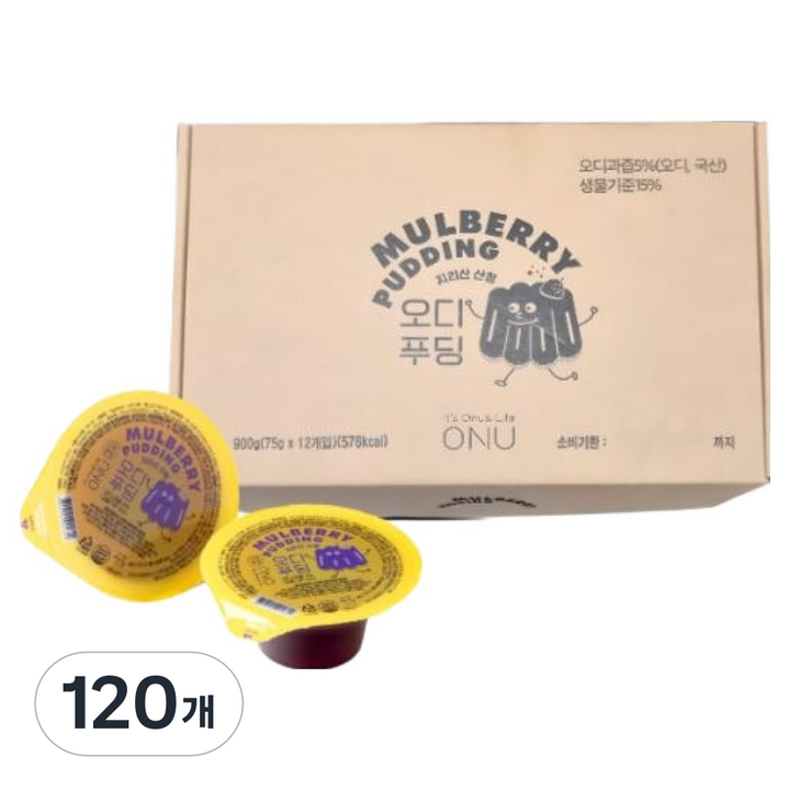 아띠 오디푸딩, 75g, 120개