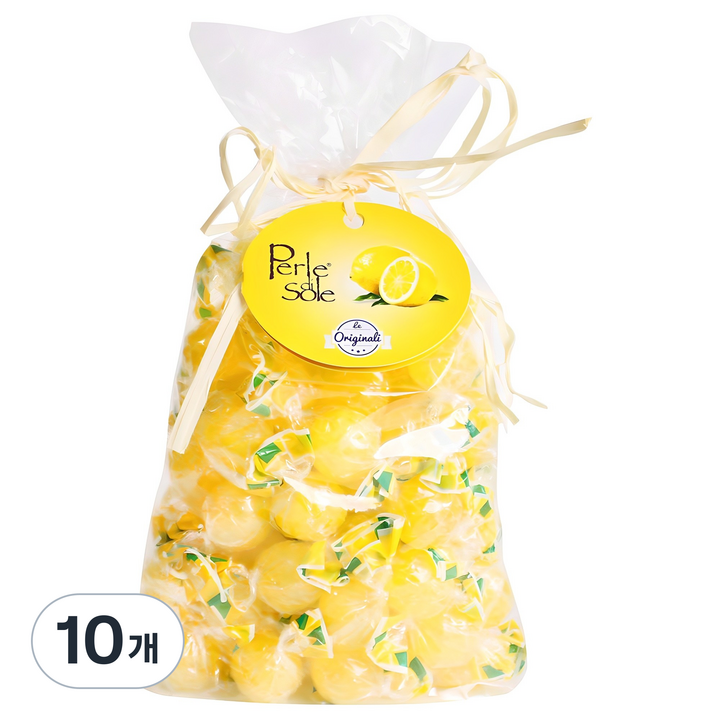 페를레디솔레 레몬 캔디, 500g, 10개