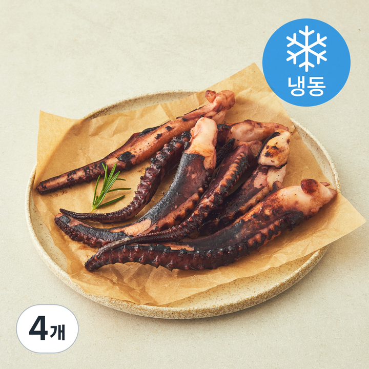 순돌이네 통족 가문어 오징어 (냉동), 4개, 500g