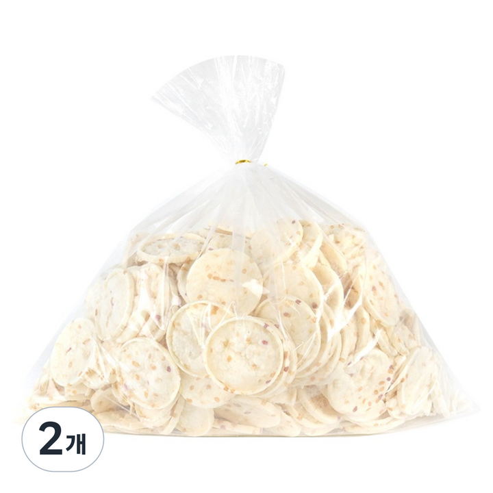 우리가스토리 구운 현미 누룽지 통곡물 쌀과자, 2kg, 2개