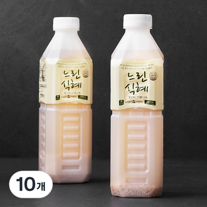 느린부엌 식혜, 1L, 10개