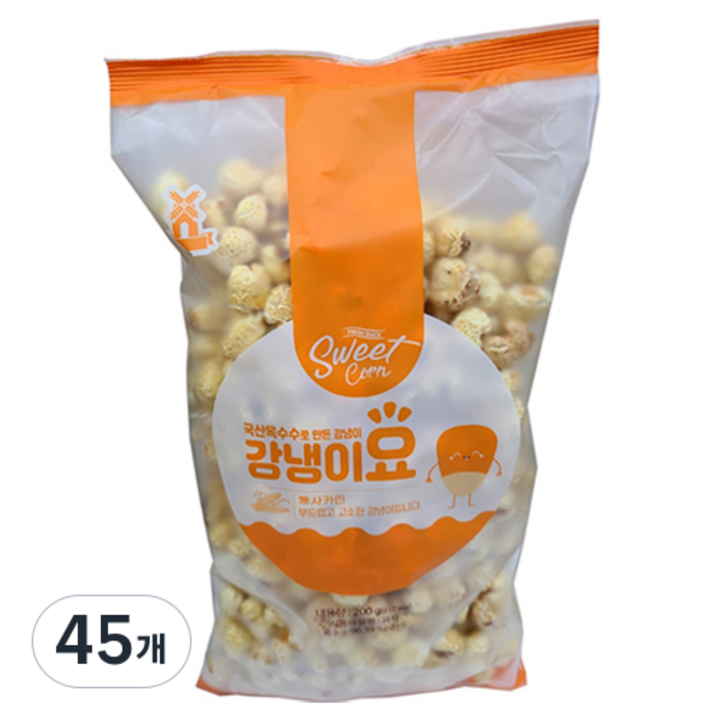 성부식품 강냉이요, 200g, 45개