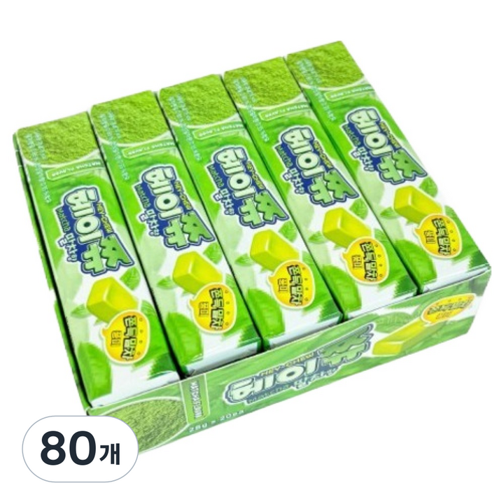 헤이쮸 말차향, 80개, 28g