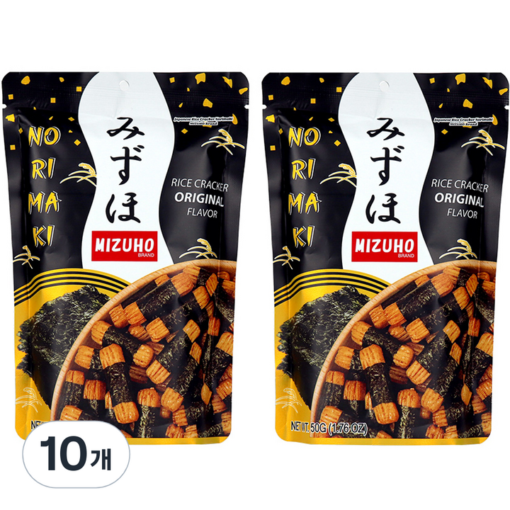 미즈호 노리마끼 오리지날, 50g, 10개