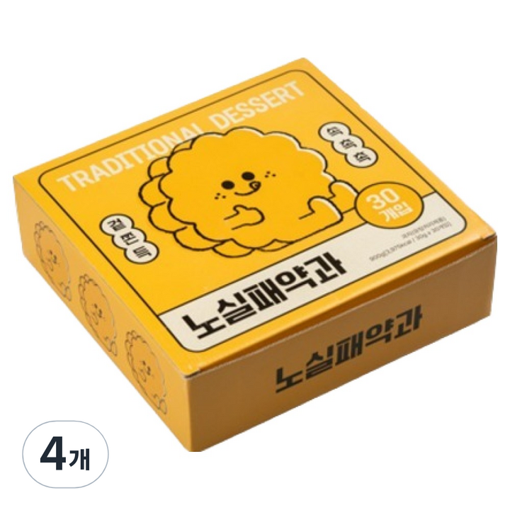 노실패식품관 노실패약과 30p, 4개, 900g