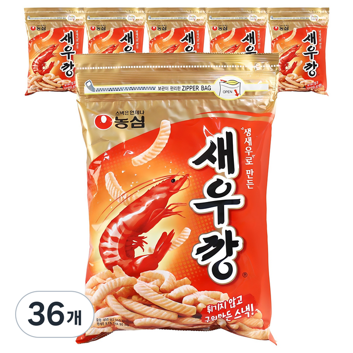새우깡, 400g, 36개