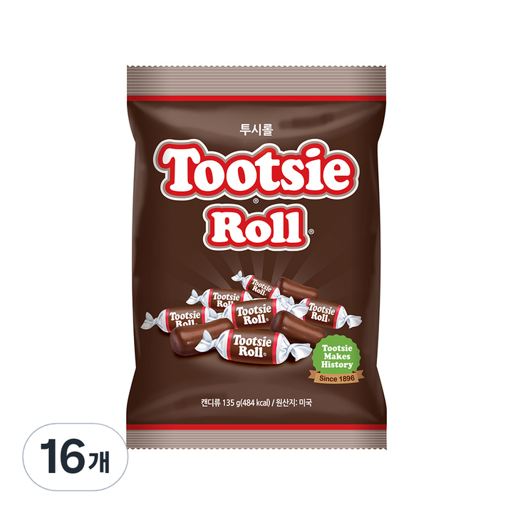 투시롤 캔디, 135g, 16개