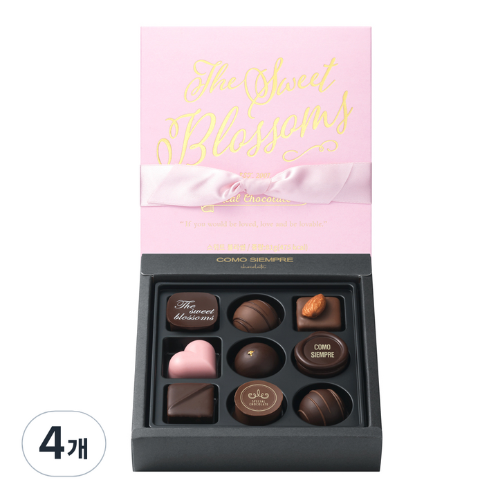 꼬모쎔쁘레 스위트 블라썸, 81g, 4개