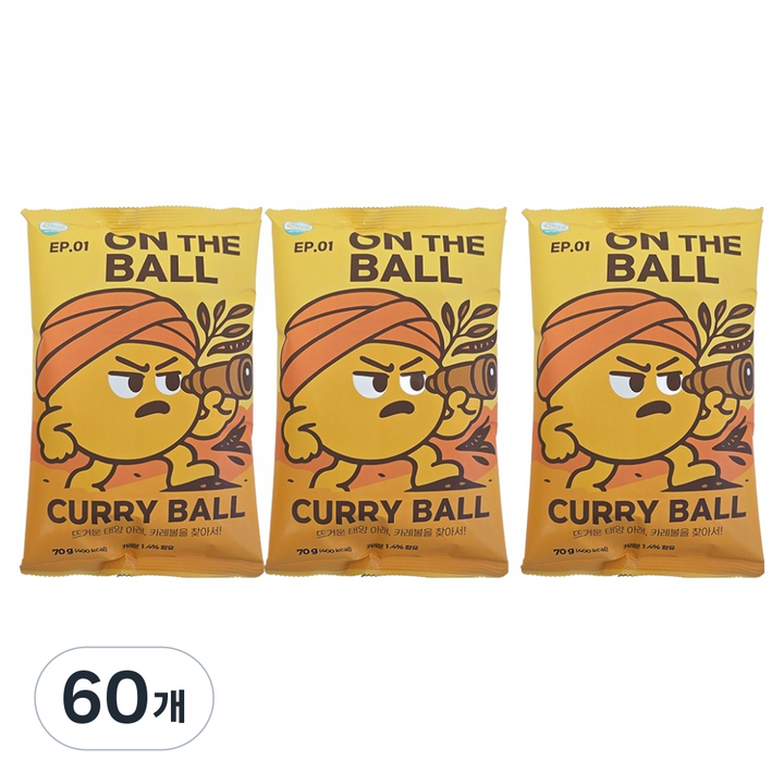 온더볼 바나나맛, 70g, 60개
