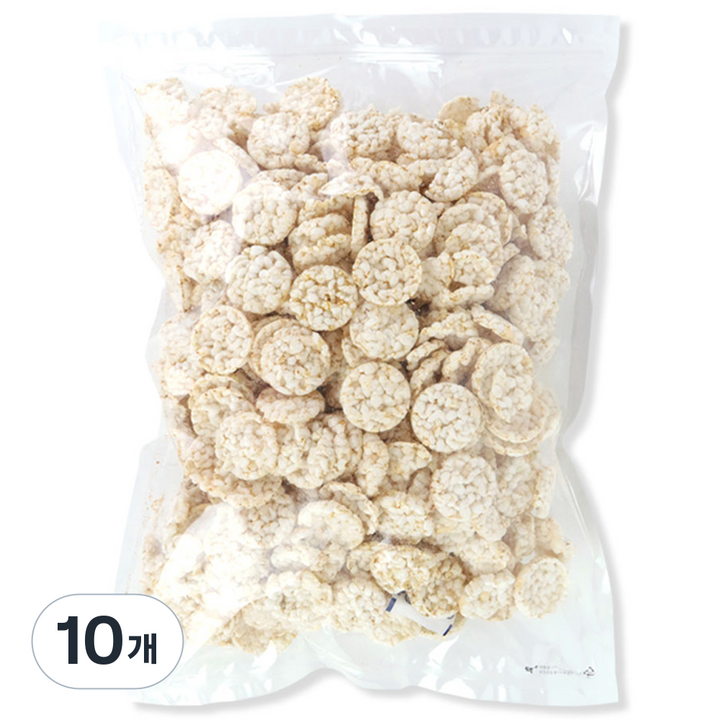 우리가스토리 현미쌀과자 뻥튀기, 600g, 10개