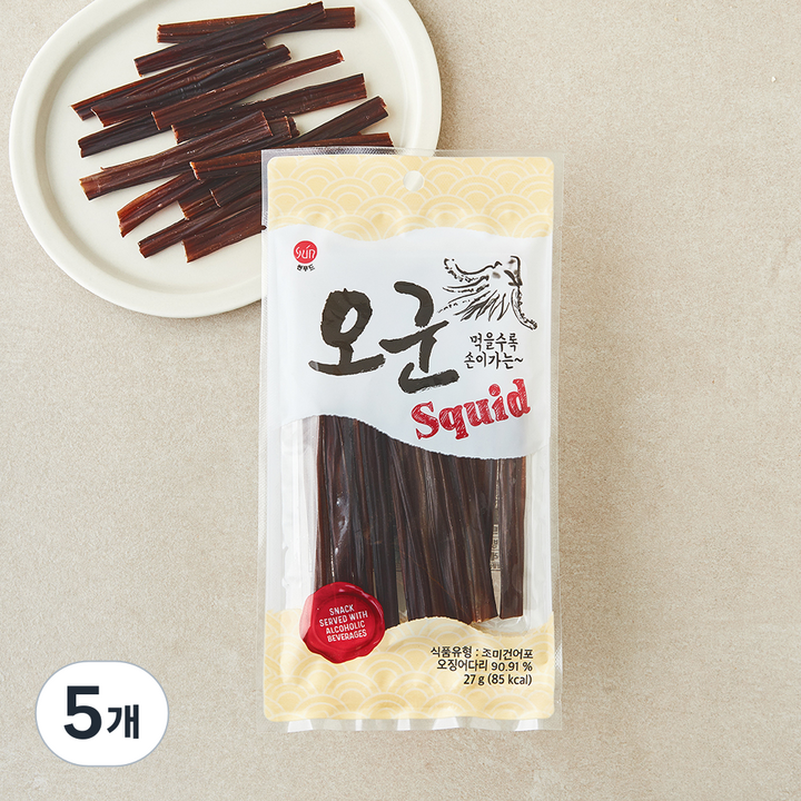 오군, 5개, 27g