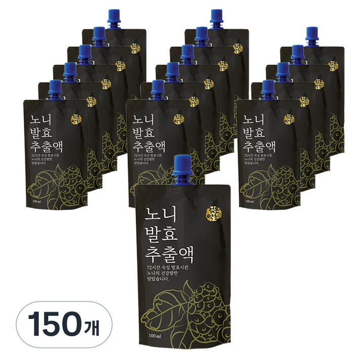 젊은약초 노니 발효추출액, 100ml, 150개