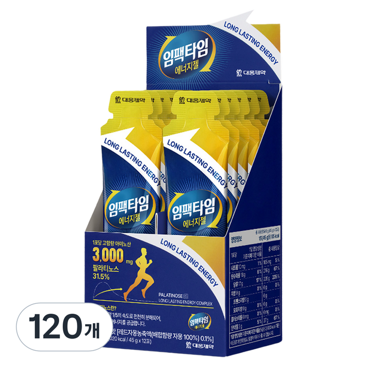 대웅제약 임팩타임 에너지젤, 45g, 120개