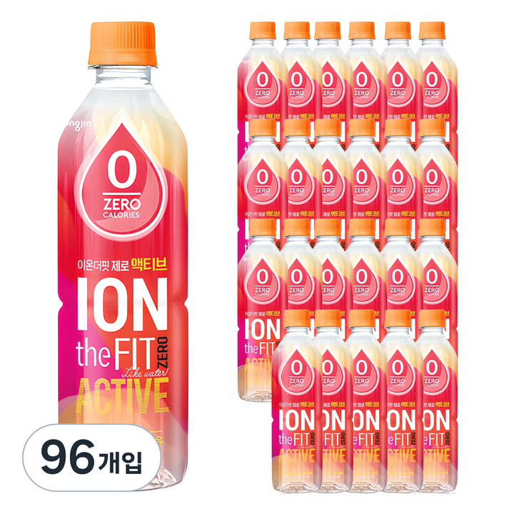 이온더핏 제로 액티브 음료, 500ml, 96개입