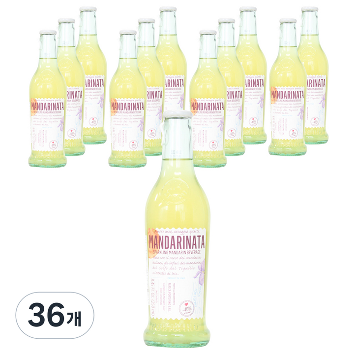 오가닉스토리 니아스카 감귤에이드 탄산, 36개, 250ml