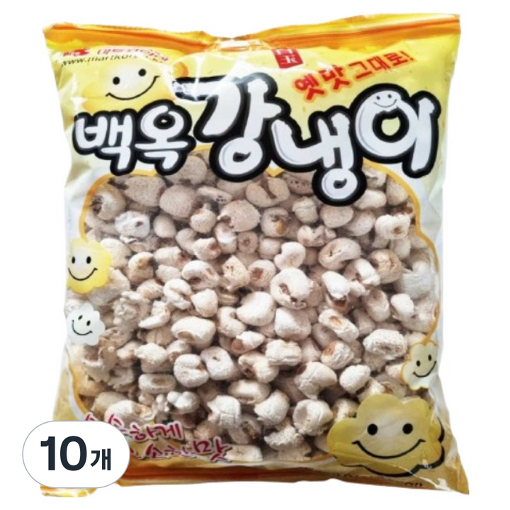 마트코리아 아름다운정성 백옥강냉이 1봉지, 200g, 10개