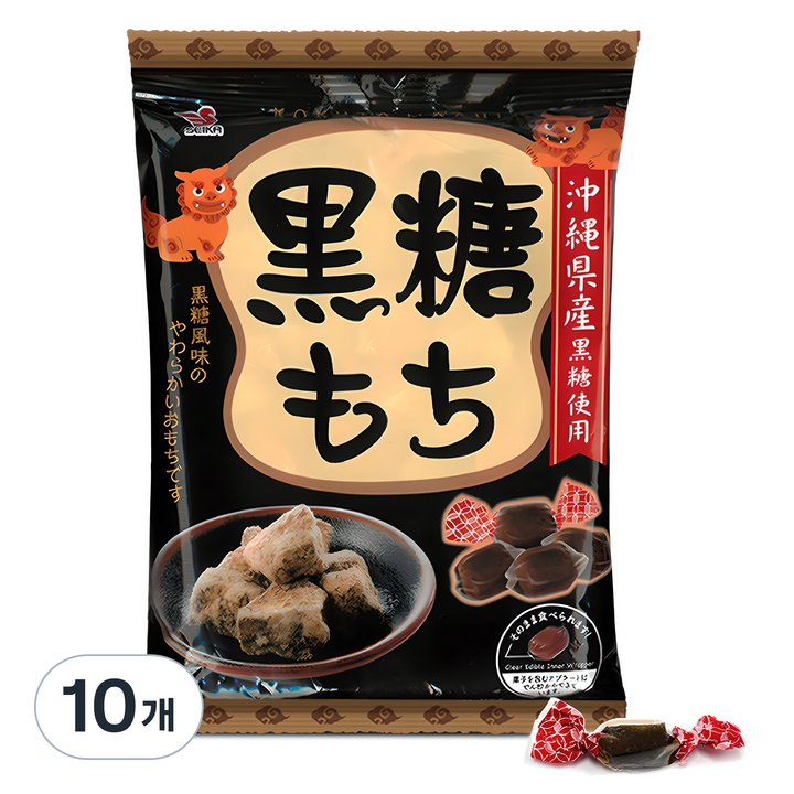 세이카 찹쌀 흑당모찌, 117g, 10개
