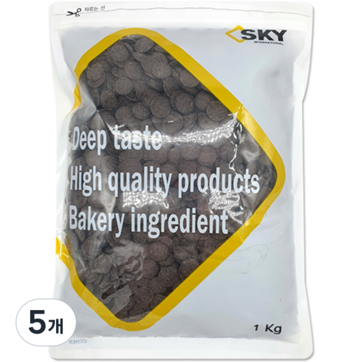 이르카 키론카오 다크 코팅 초콜릿, 5개, 1kg