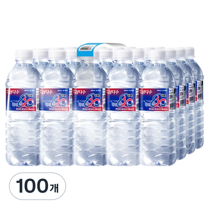제주삼다수 광복 80주년 에디션 생수, 500ml, 100개