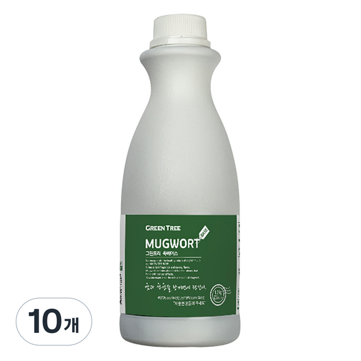 GreenTree 쑥 베이스, 1.2kg, 10개
