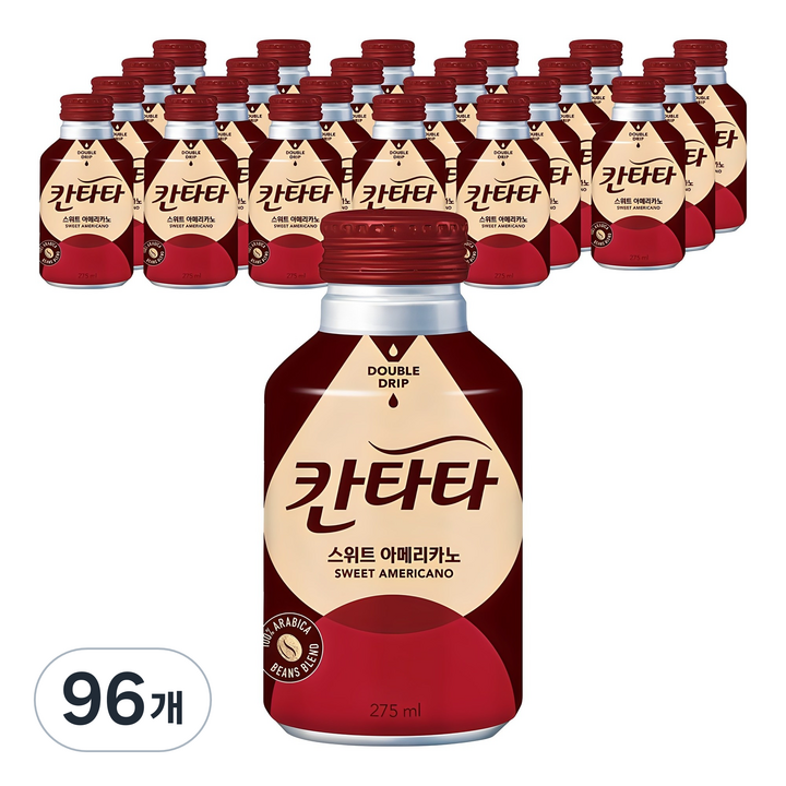 칸타타 스위트 아메리카노, 275ml, 96개