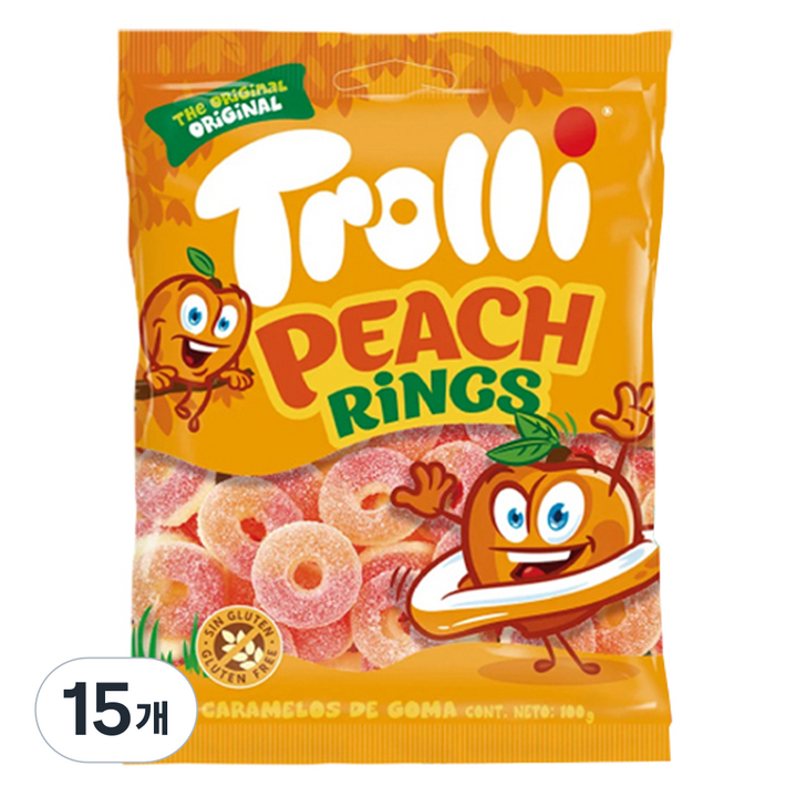 트롤리 피치링스, 100g, 15개