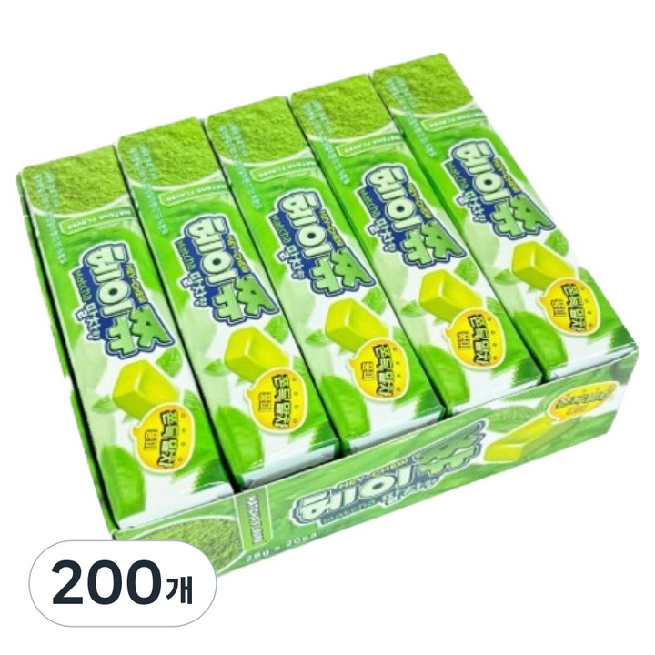 헤이쮸 말차향, 200개, 28g