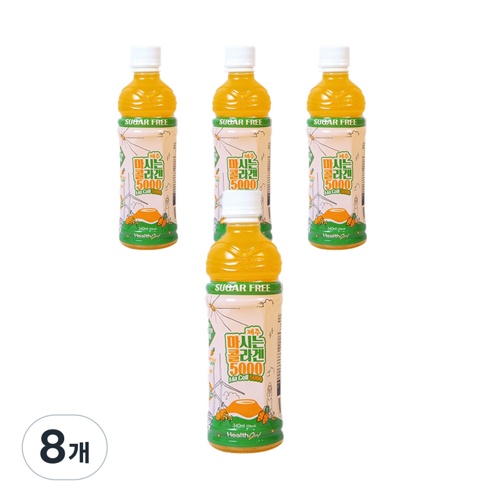 제주 마시는 콜라겐 마콜 5000, 340ml, 8개