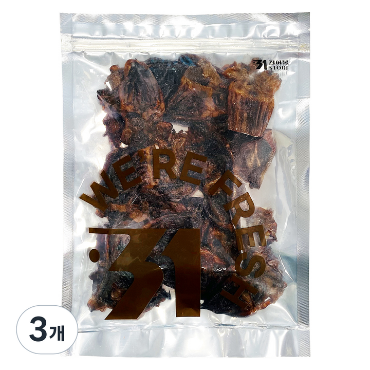 31건어물 미니 오징어다리, 300g, 3개