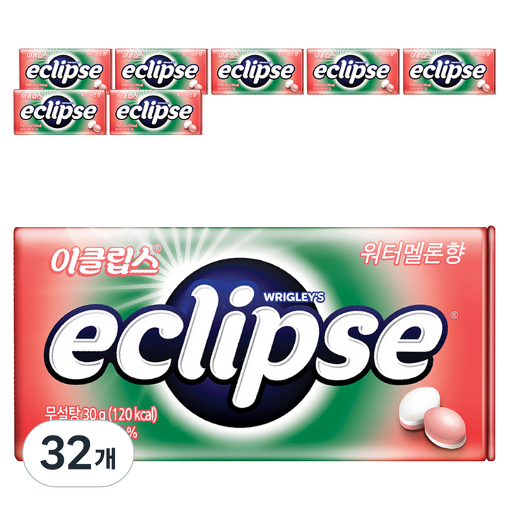 이클립스 워터멜론향 캔디, 30g, 32개
