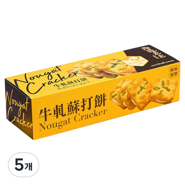 하이워크 누가크래커 과자 오리지널, 168g, 5개