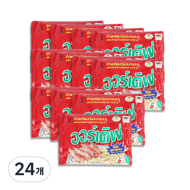 오더브 새우스틱, 17g, 24개