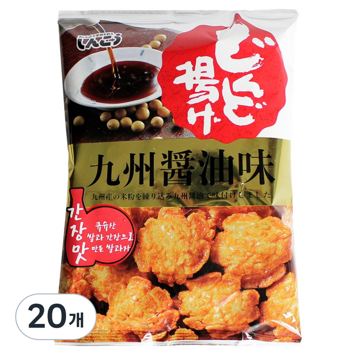 신코 돈도아게 큐슈 간장맛, 85g, 20개