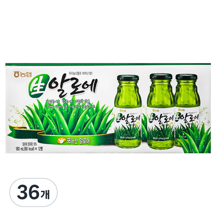 [농협] 우리 과일 주스 180ml*12개입, 180ml, 36개