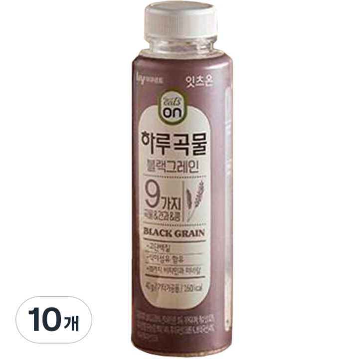 에치와이 잇츠온 하루곡물 블랙그레인, 40g, 10개, 10개