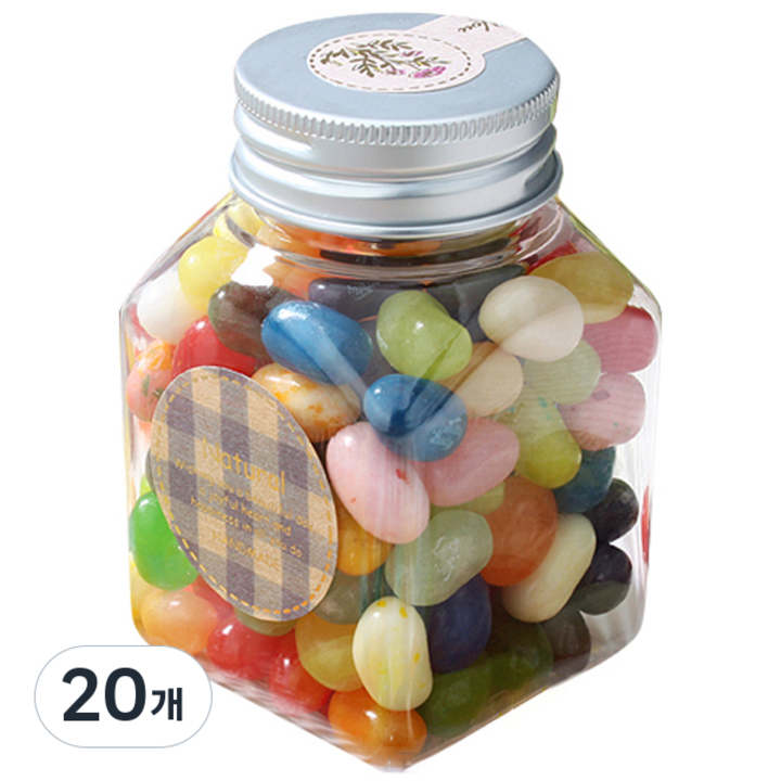젤리벨리 젤리빈 사탕세트 1호, 130g, 20개