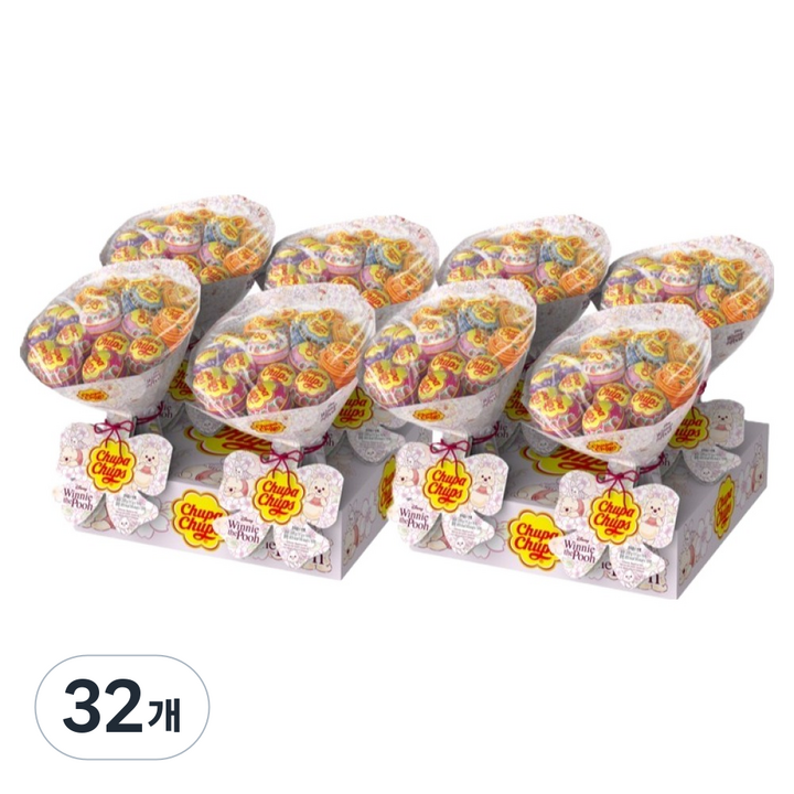 츄파춥스 사탕부케, 209g, 32개