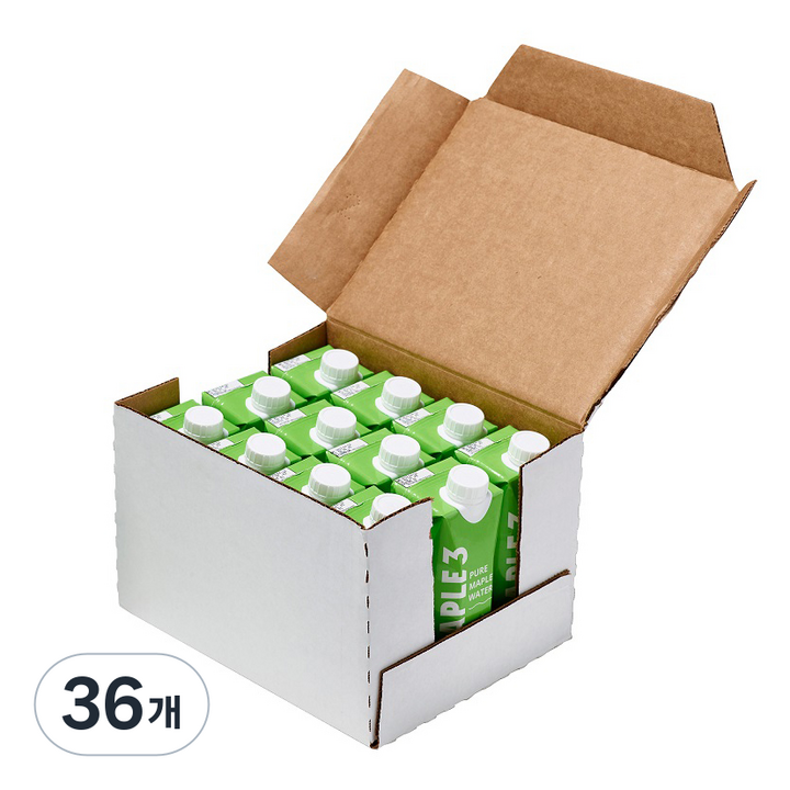 메이플3 메이플 워터, 500ml, 36개